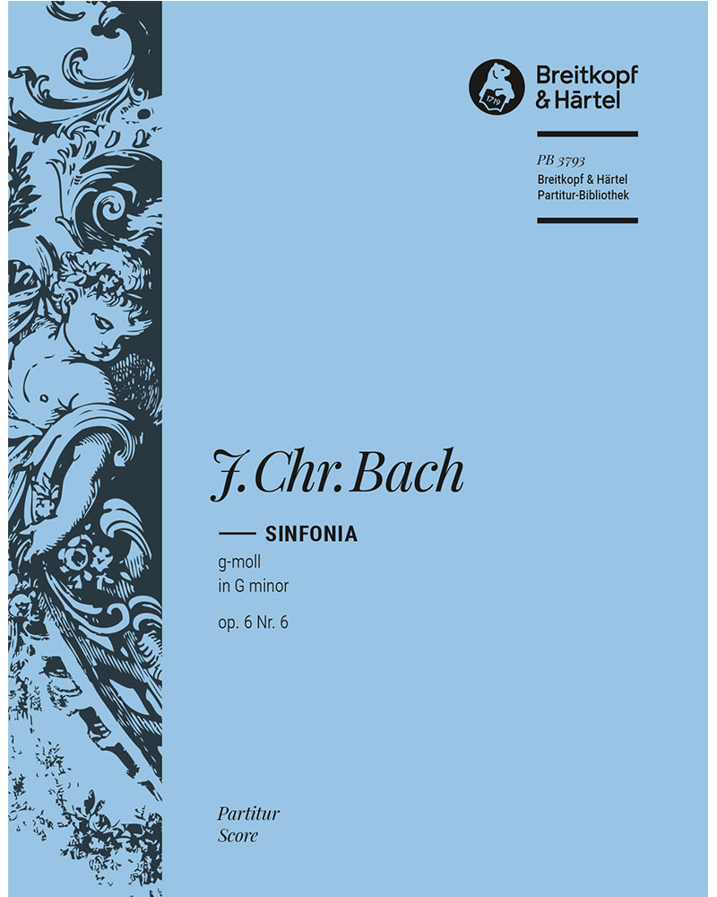 Sinfonia in G minor, op. 6 No. 6 — J.C.巴赫
