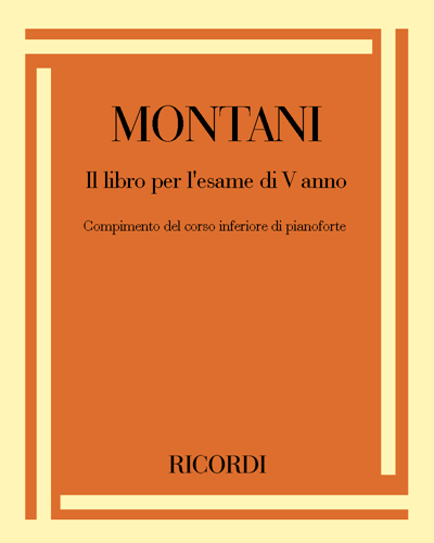 The Book for the Fifth Year Examination — Pietro Montani