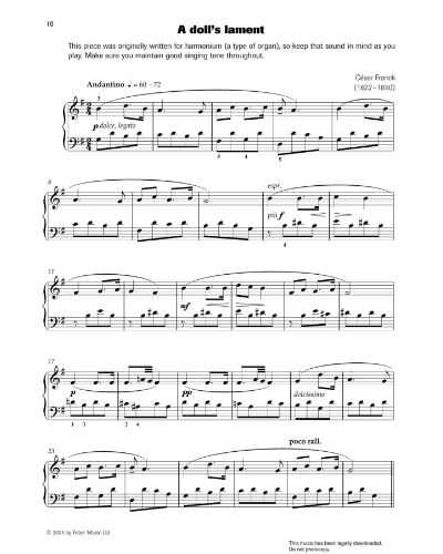 A Doll's Lament — 弗兰克