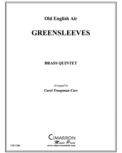 Greensleeves — English Traditional