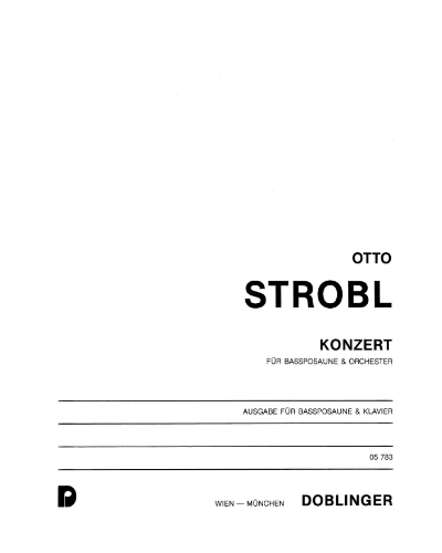 Konzert — Otto Strobl