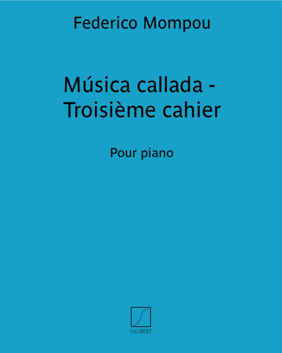 Música callada - Troisième cahier — 蒙波