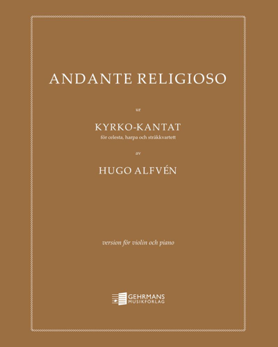 Andante religioso — 阿尔文