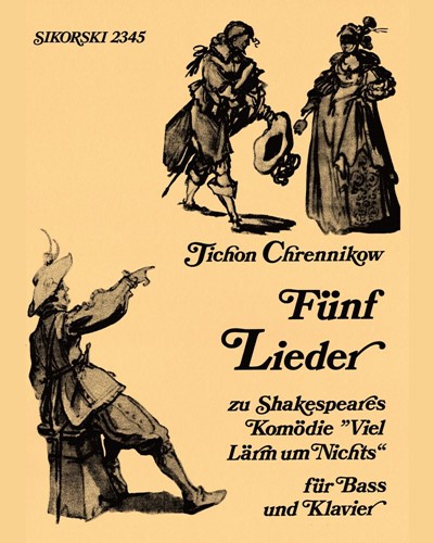 Five Songs from the Incidental Music to Shakespeare's 'Much Ado About Nothing', op. 7 — Tikhon Khrennikov