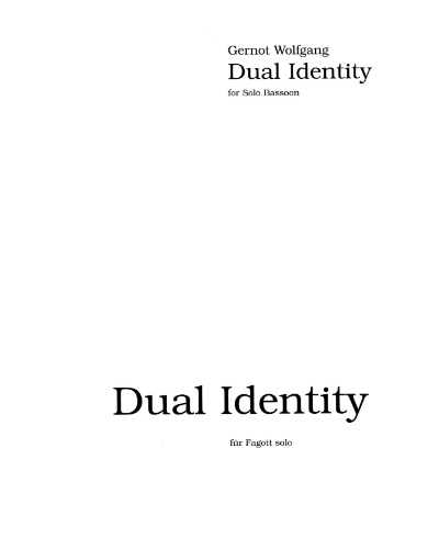 Dual Identity — Gernot Wolfgang