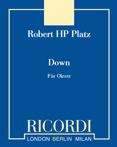Down (from the cycle "up down strange charm") — Robert Hugo Philip Platz