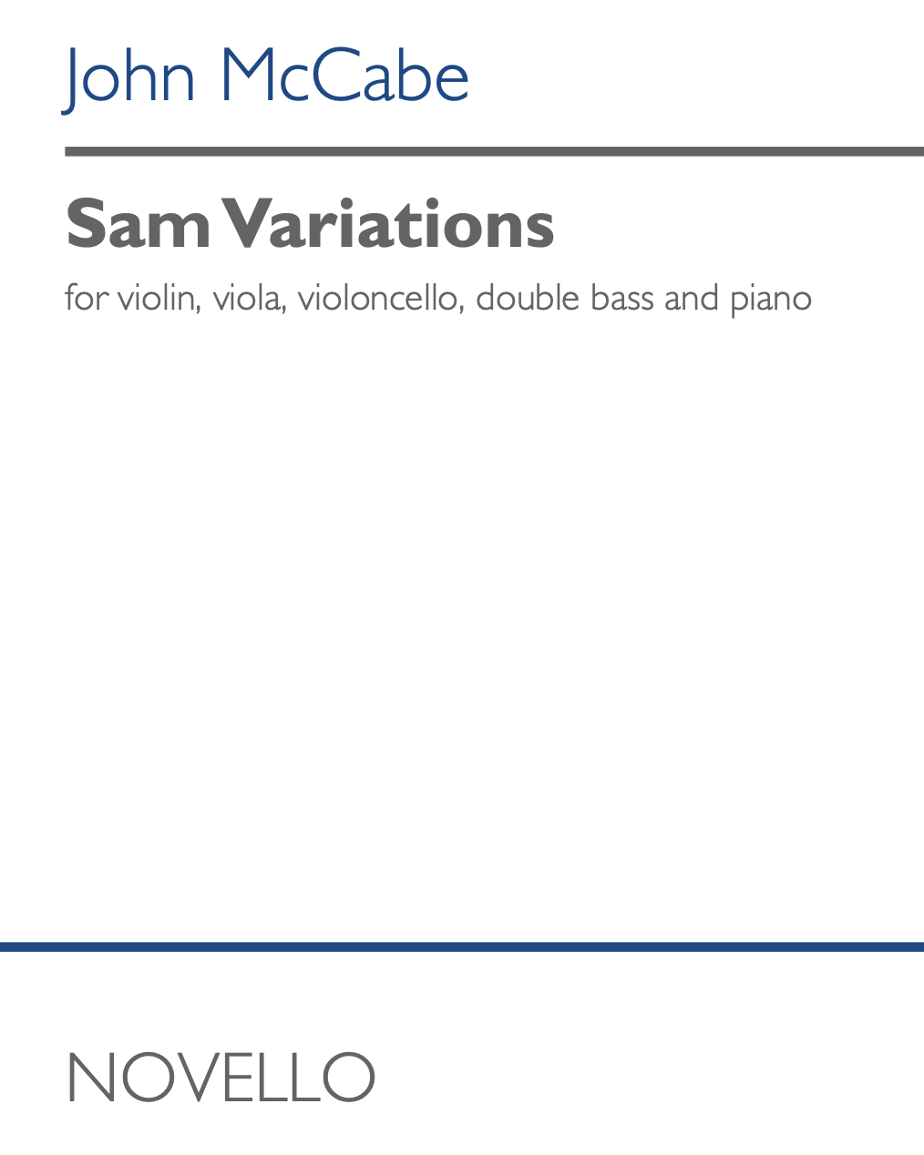 Sam Variations — John McCabe