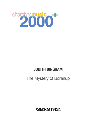 Mystery of Boranup — Judith Bingham