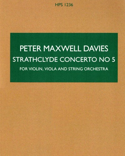 Strathclyde Concerto No. 5, op. 245 — 马克斯韦尔·戴维斯
