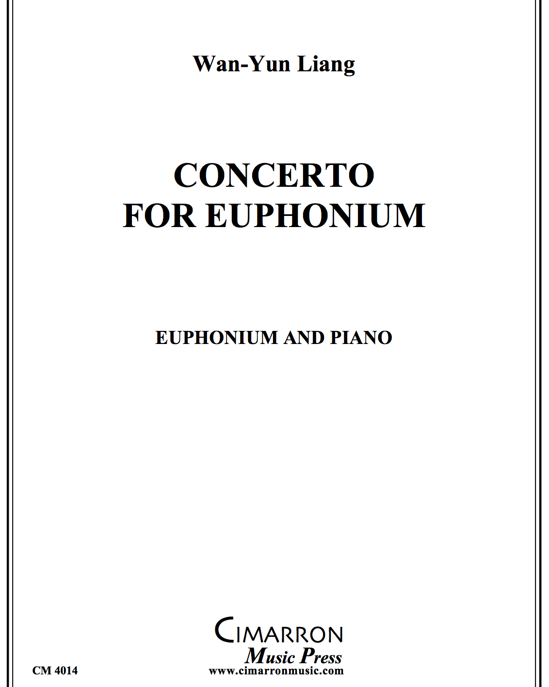 Euphonium Concerto — Wan-Yun Liang