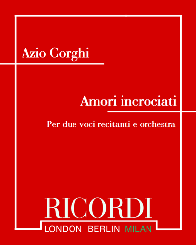 Amori incrociati — Azio Corghi