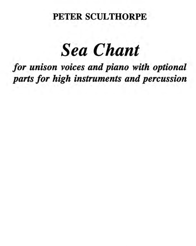 Sea Chant — Peter Sculthorpe