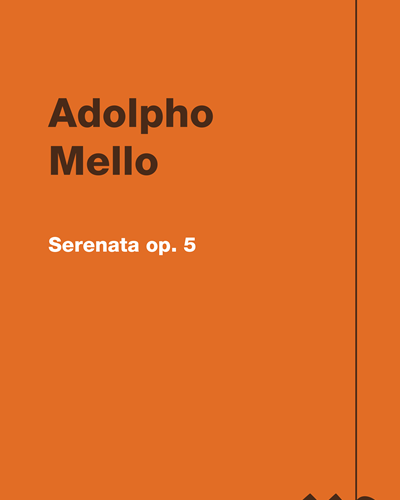 Serenata op. 5 — Adolpho Mello
