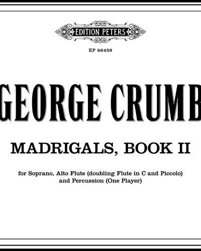 Madrigals, Book II — 乔治·克拉姆