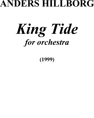 King Tide — Anders Hillborg