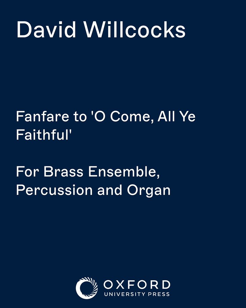 Fanfare to 'O Come, All Ye Faithful' — 大卫·威尔科克斯