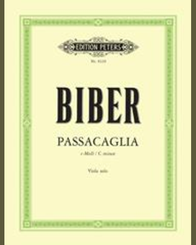 Passacaglia in C minor — 比贝尔