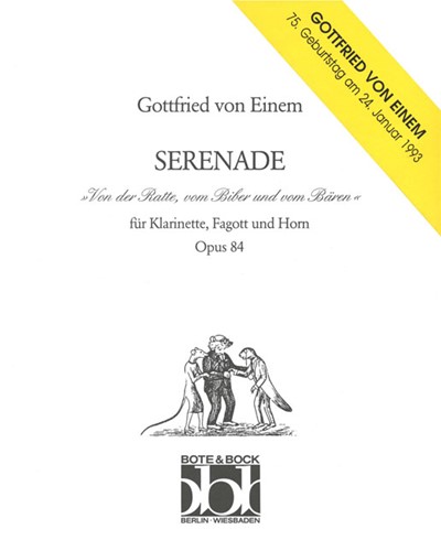 Serenade, op. 84 — 戈特弗里德·冯·艾内姆