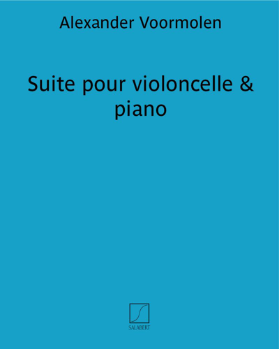 Suite for Cello and Piano — Alexander Voormolen