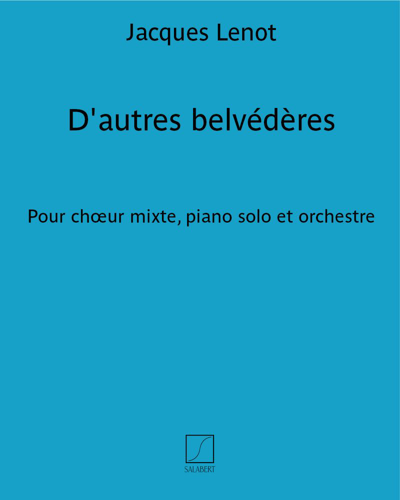 D'autres belvédères — Jacques Lenot