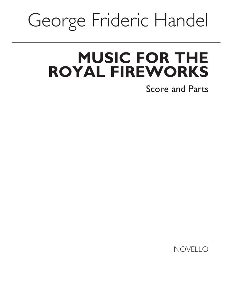 Suite from 'Music for the Royal Fireworks', HWV 351 — 亨德尔