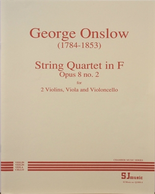 String Quartet in F Major, Op. 8 No. 2 — 乔治·翁斯洛