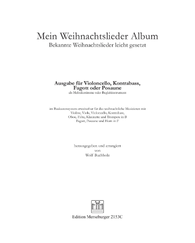 My Christmas Album — Wolf Buchholz