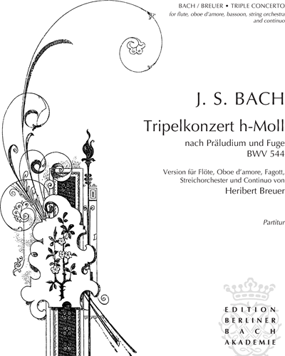 Triple Concerto in B minor, BWV 544 — 巴赫