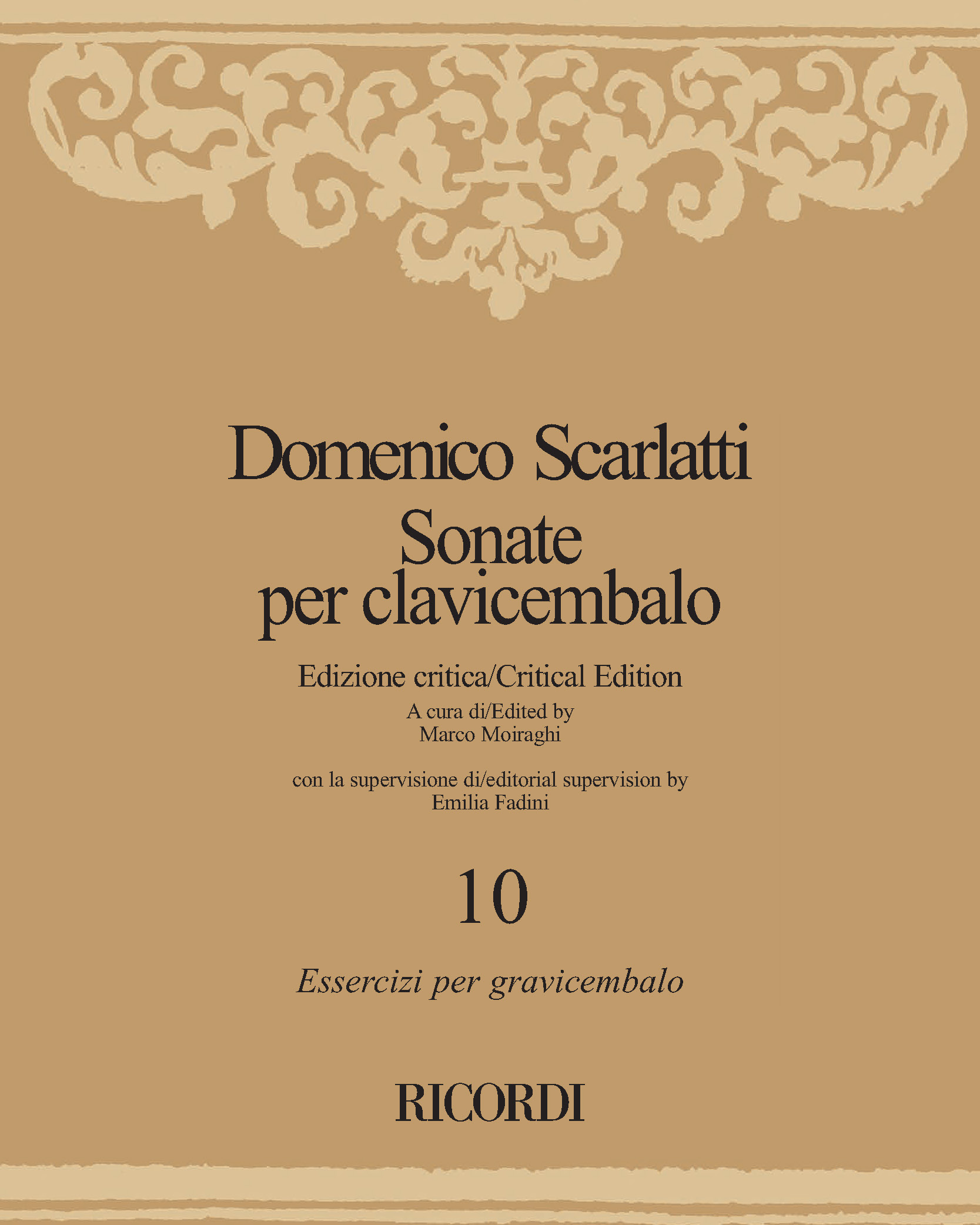 Sonata for Harpsichord, Vol. 10 — 亚历山德罗·斯卡拉蒂