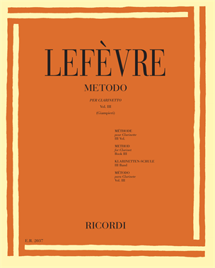 Metodo per clarinetto Vol. 3 — Jean-Xavier Lefèvre