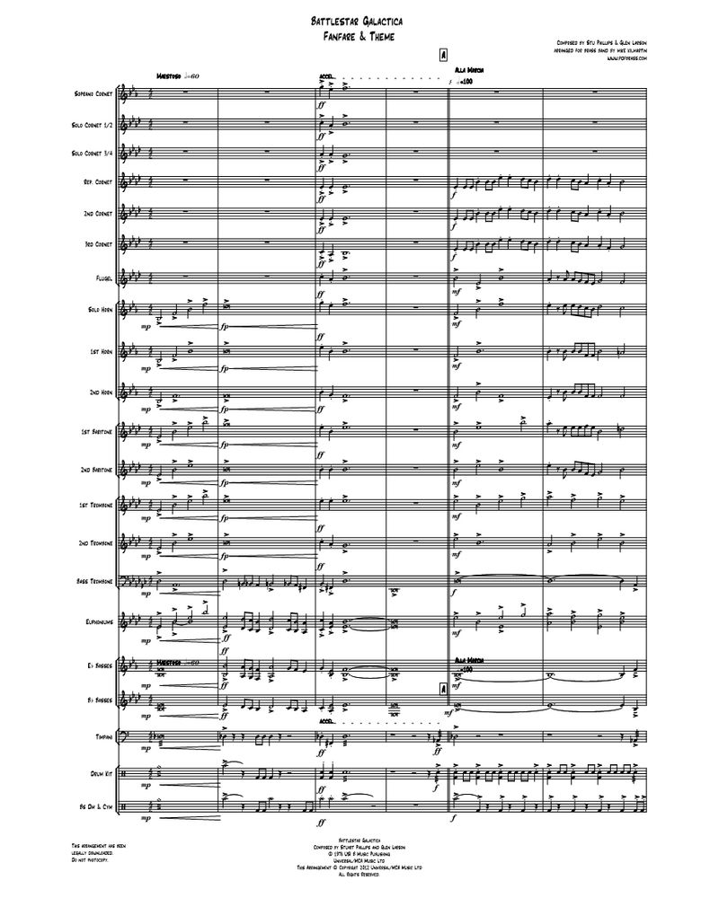 Battlestar Galactica (Fanfare & Theme) — Glen Larson