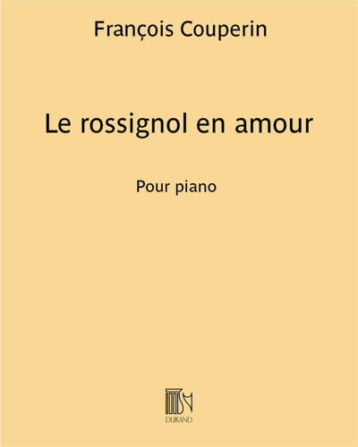 Le rossignol en amour — 库普兰