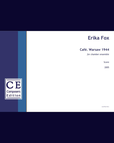 Café. Warsaw 1944 — Erika Fox