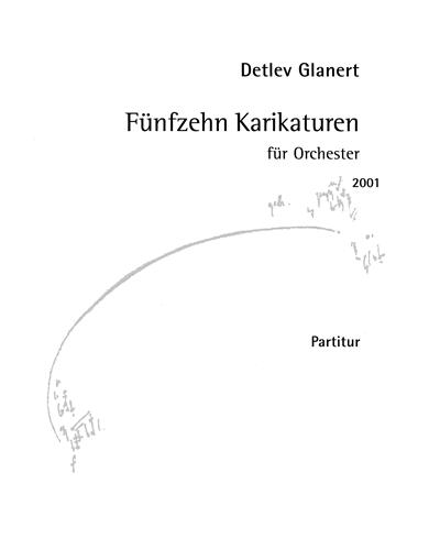 Fifteen Caricatures — Detlev Glanert