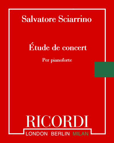 Étude de concerto — 夏里诺
