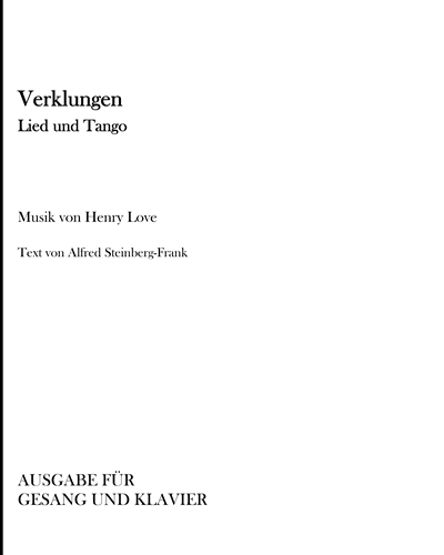 Verklungen — Henry Love