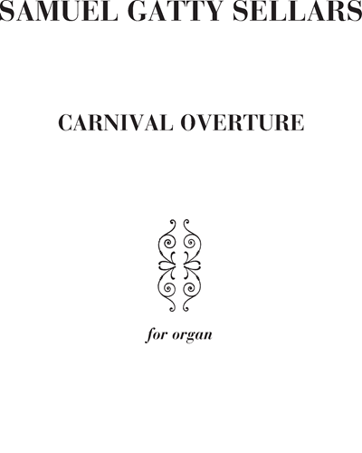 Carnival Overture — Samuel Gatty Sellars