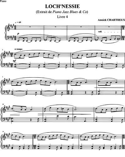 Piano Jazz Blues 4 : Loch'nessie — Annick Chartreux
