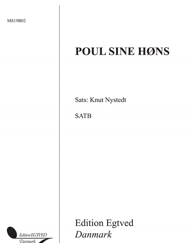 Poul sine høns — Knut Nystedt