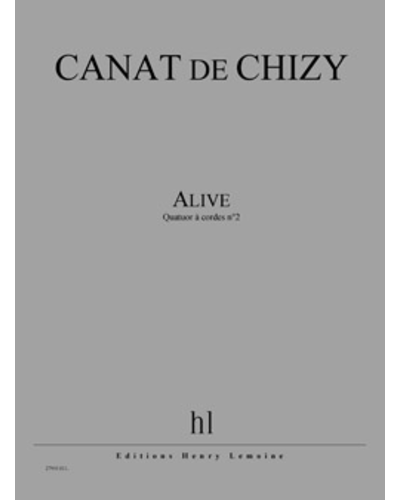 Alive — Édith Canat de Chizy