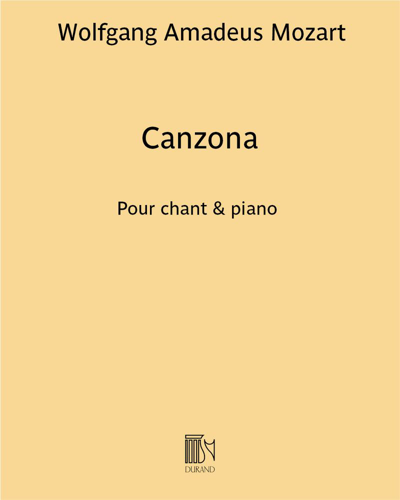 Canzona (No. 11 from 'The Marriage of Figaro') — 莫扎特