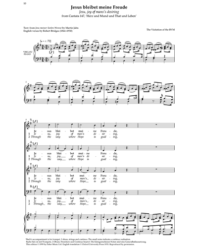 Jesus bleibet meine Freude (from 'Great Sacred Choruses') — 巴赫