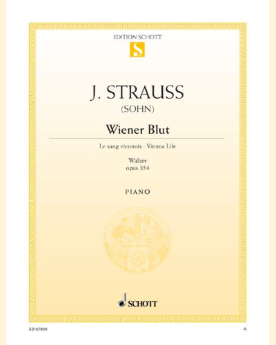 Wiener Blut — 小约翰·施特劳斯