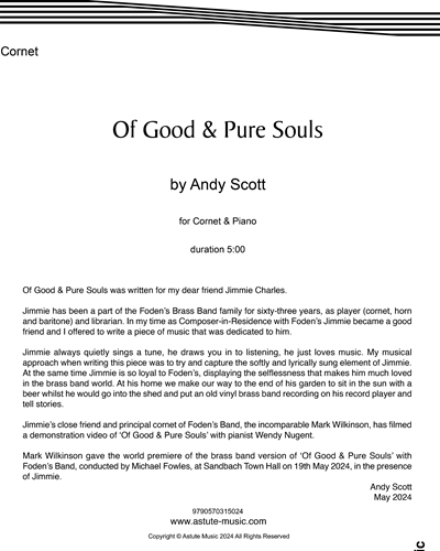 Of Good & Pure Souls — Andy Scott