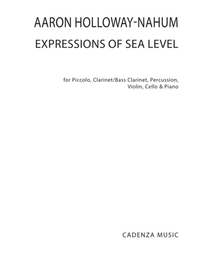 Expressions of Sea Level — Aaron Holloway-Nahum