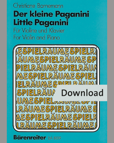 Little Paganini for Violin and Piano — Christiane Bornemann