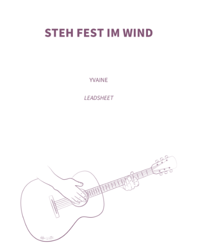 Steh fest im Wind — YVAINE
