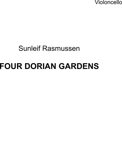 Four Dorian Gardens — Sunleif Rasmussen