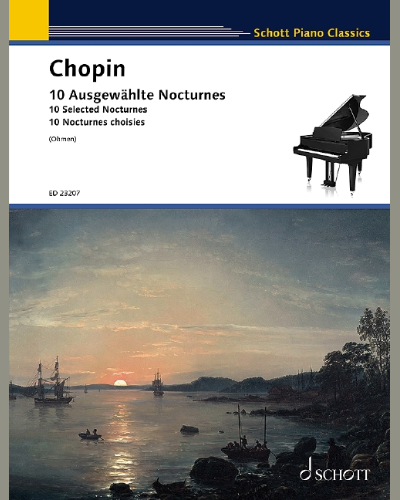 10 Selected Nocturnes — 肖邦