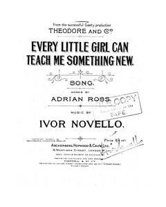 Every Little Girl Can Teach Me Something New (from 'Theodore & Co.') — Ivor Novello